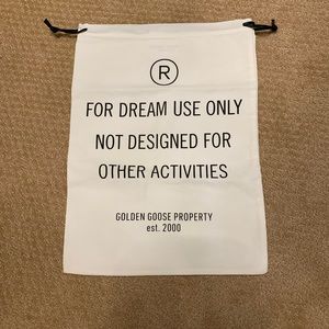 Golden Goose dust bag